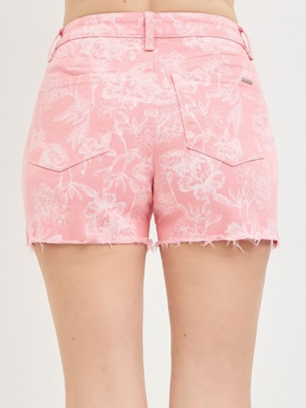 374 ❤️RISEN - PUNCH HIGH RISE PRINTED SHORTS - Picture 3 of 4